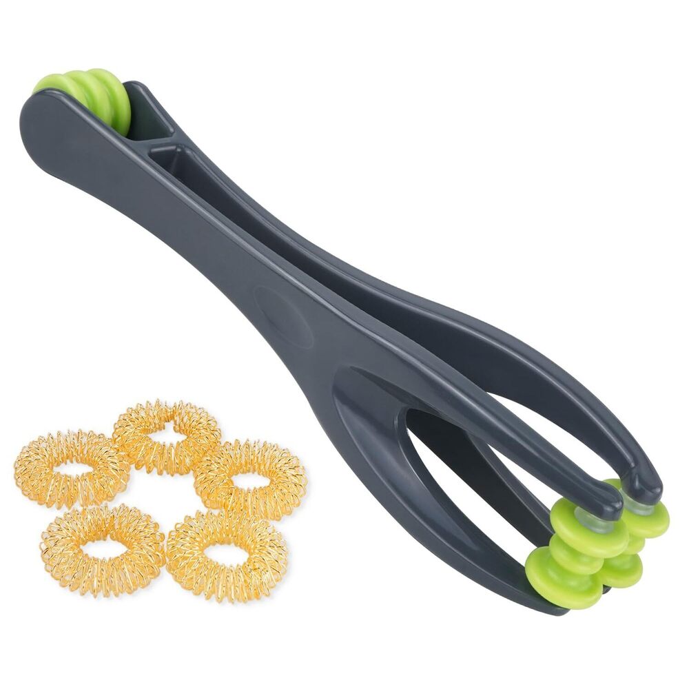 2-in-1 Finger Massager Roller for Pain Relief, Stress, Arthritis &